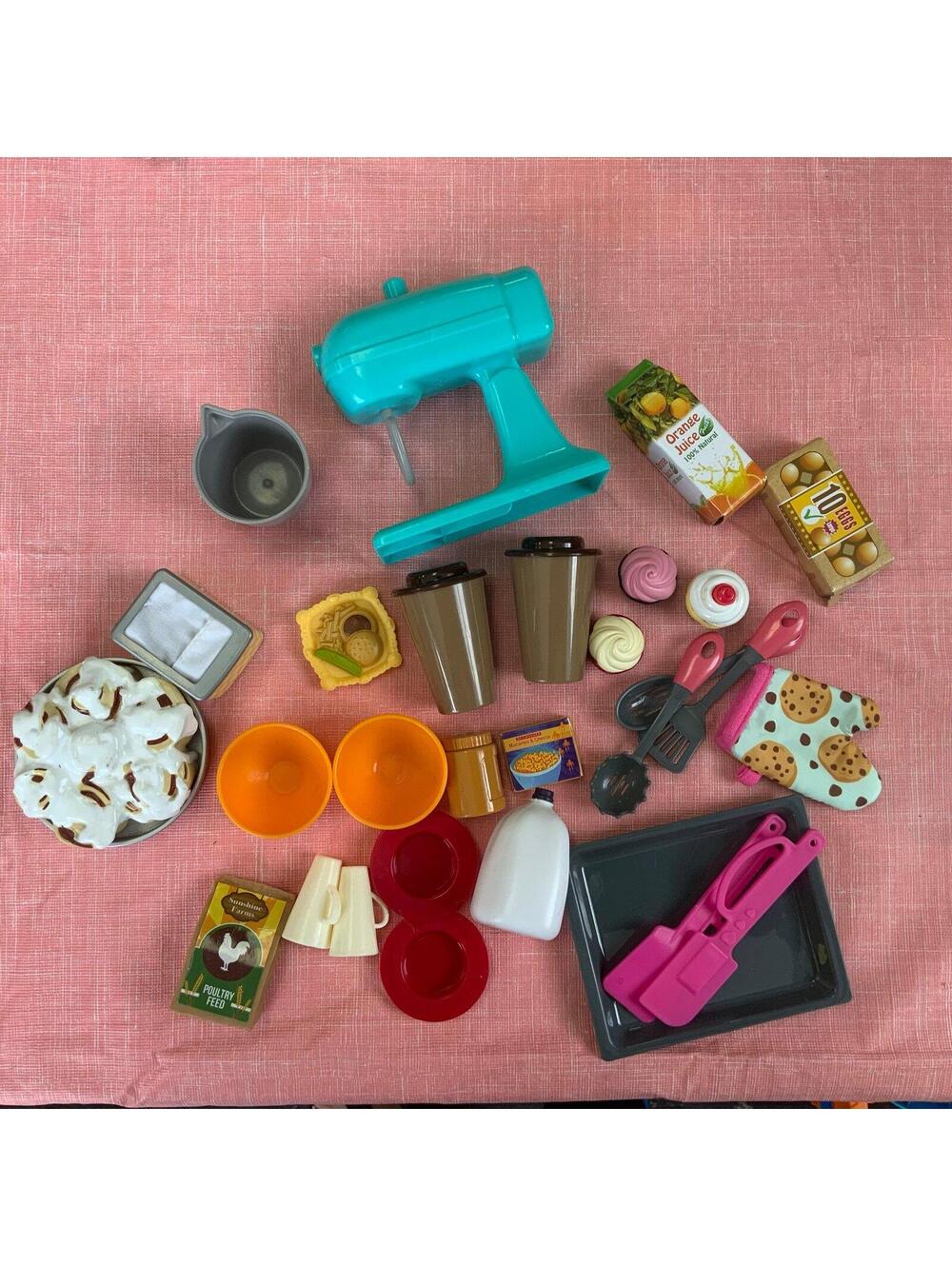 18” doll play food lot bundle